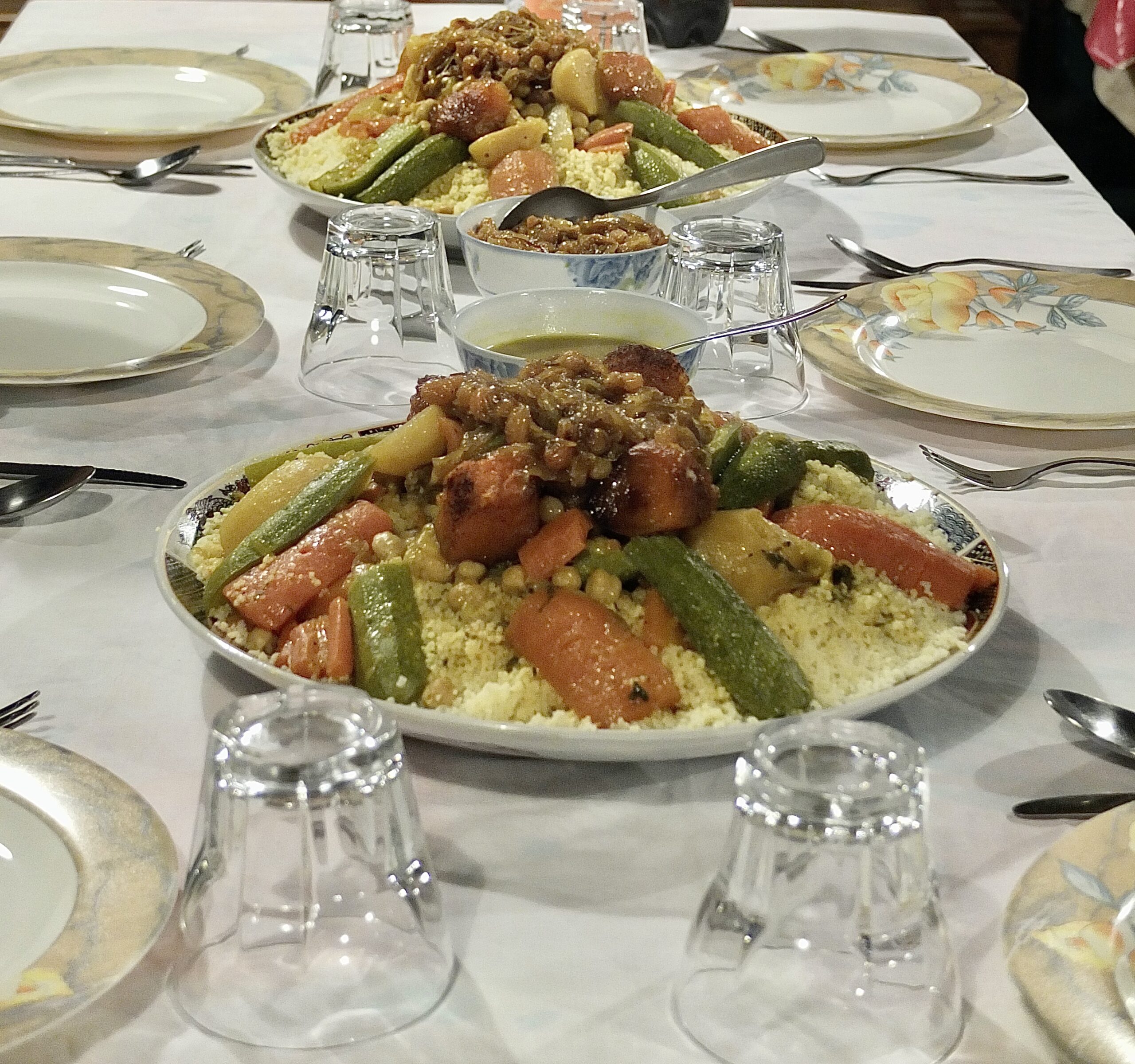 La cuisine à domicile - couscous